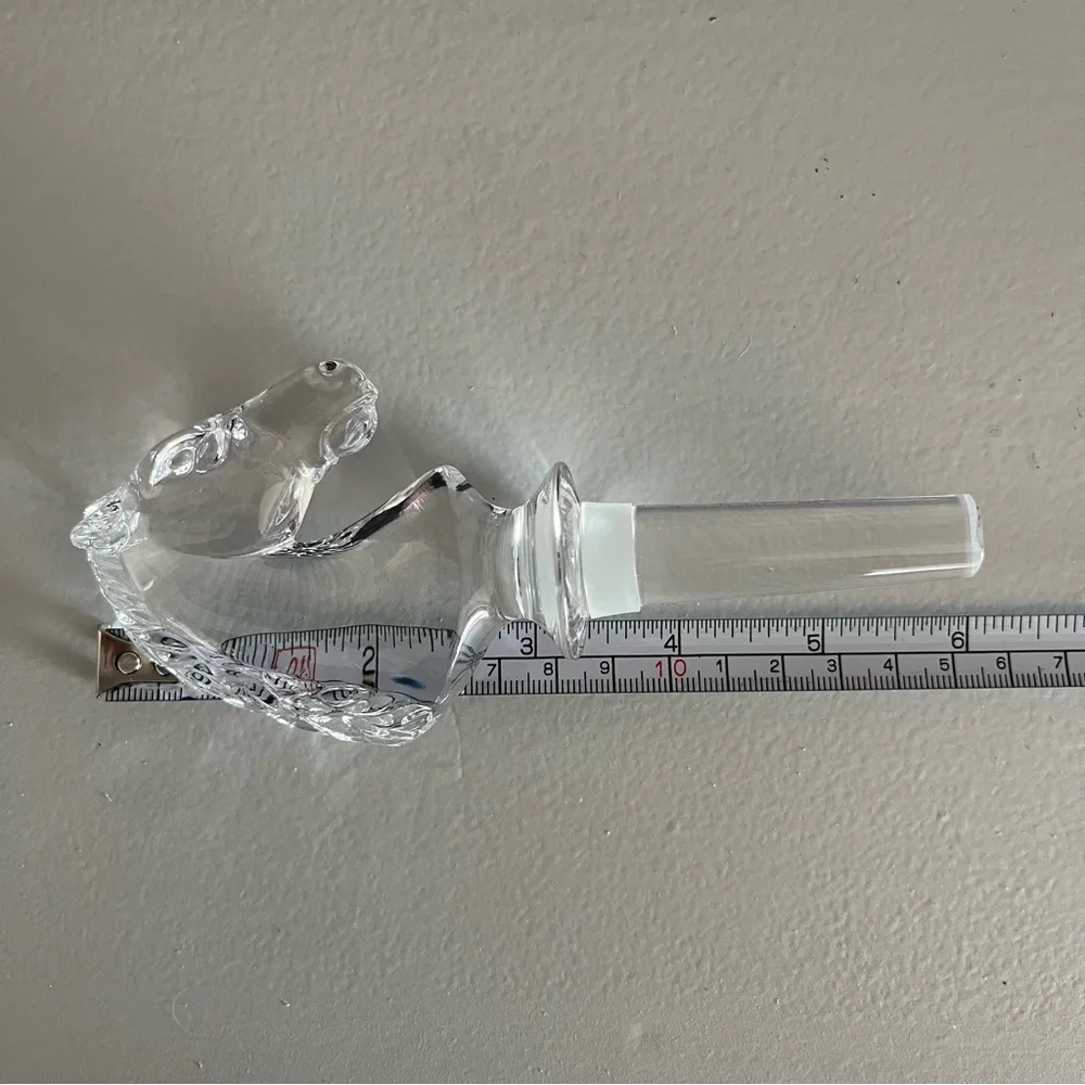 Vintage crystal horsehead
